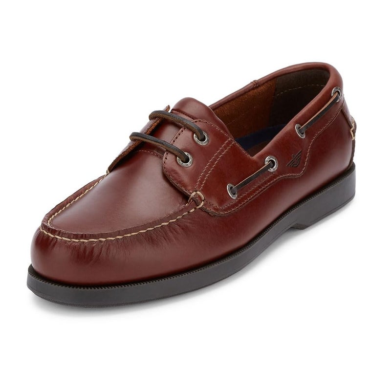 DOCKERS Mens Castaway Leather Boat Shoe - Image 1